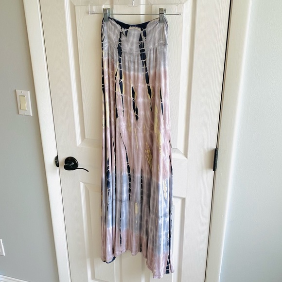 Tie Dye Maxi Skirt Size Small Mono B - Picture 3 of 6